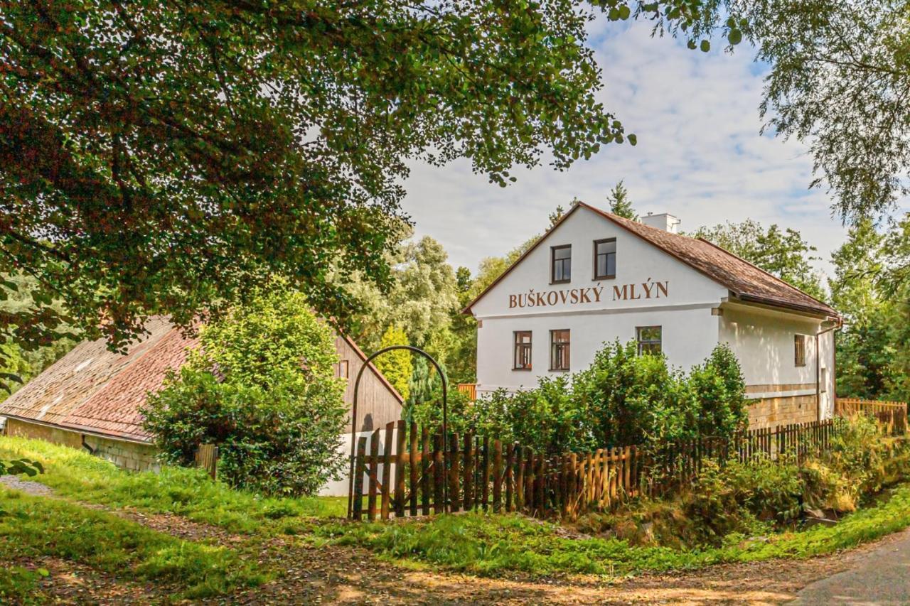 Hotel Buskovsky Mlyn 1580 Dolní Bousov Exterior foto